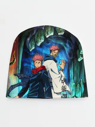 Детская шапка / Магическая битва, Итадори и Сукуна