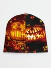 Детская шапка / Тыквы на Хэллоуин