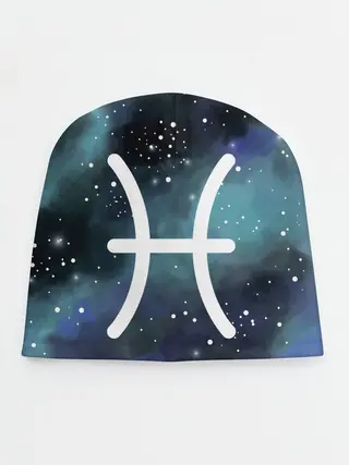 Детская шапка / Рыбы / Pisces, Знак зодиака