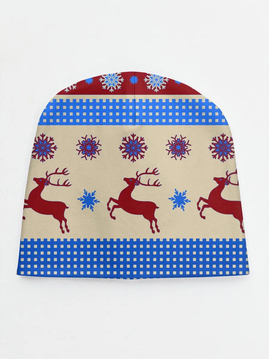 Детская шапка / Новогодняя 2022