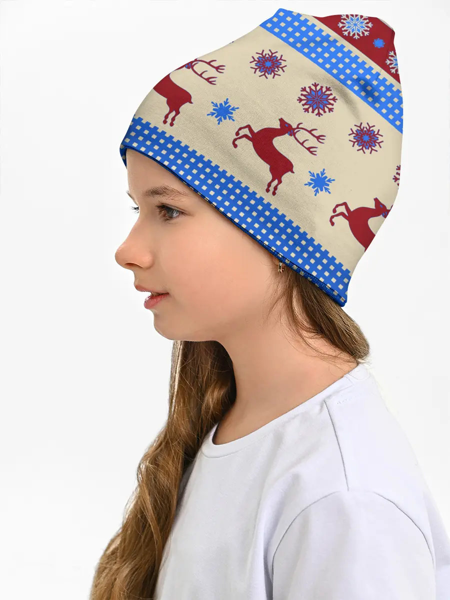 Детская шапка / Новогодняя 2022