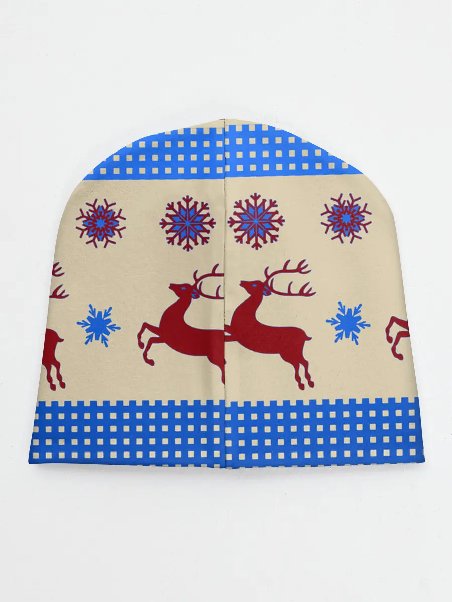 Детская шапка / Новогодняя 2022