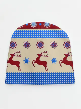 Детская шапка / Новогодняя 2022