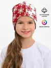 Детская шапка / Новогодние Снежинки 2022