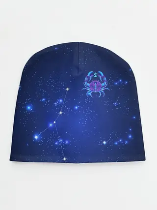 Детская шапка / Знак зодиака - Рак