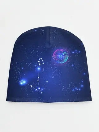 Детская шапка / Знак зодиака - Рыбы