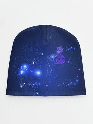 Детская шапка / Знак зодиака - Водолей