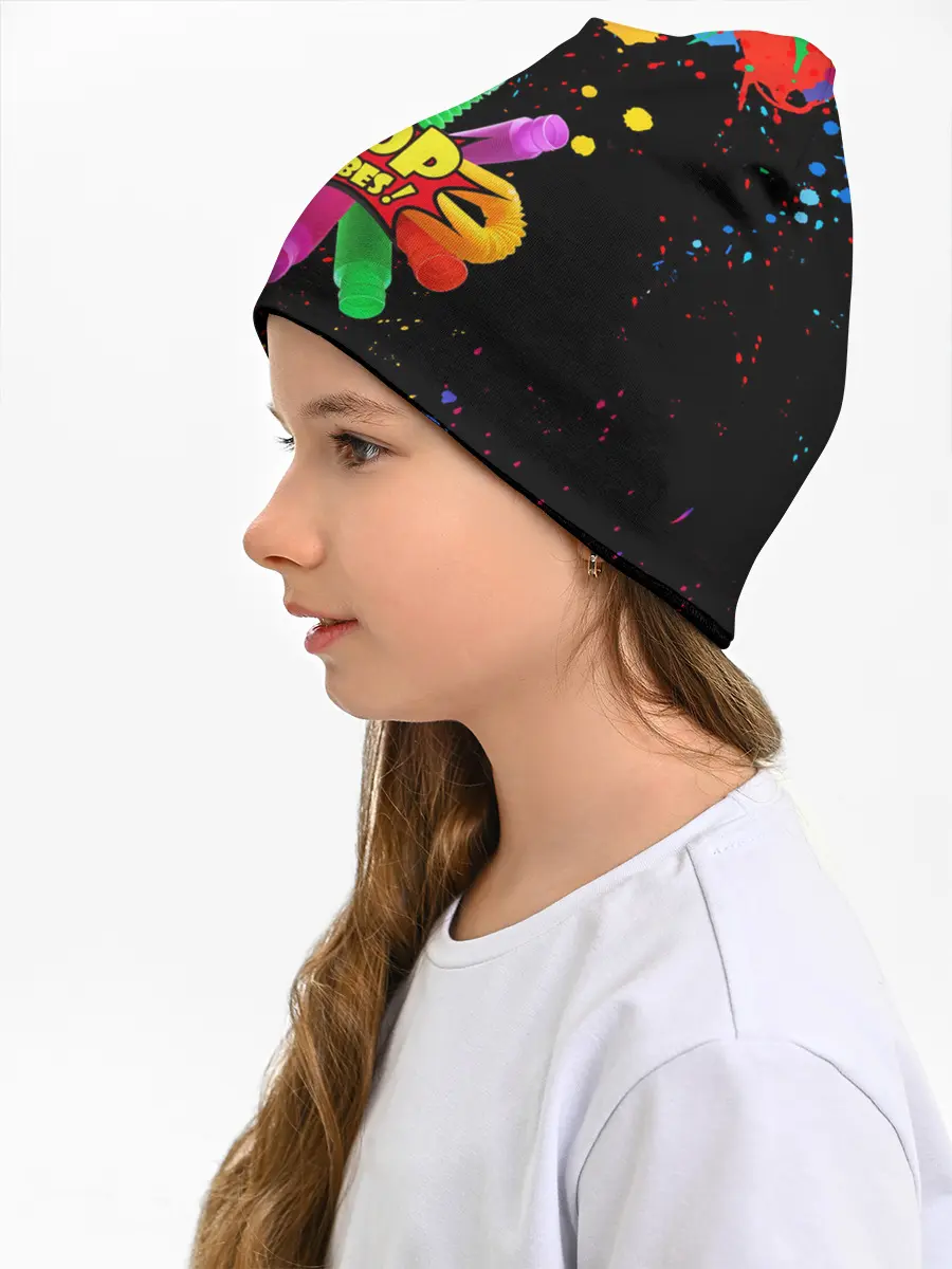 Детская шапка / Pop Tubes, поп трубка pop it