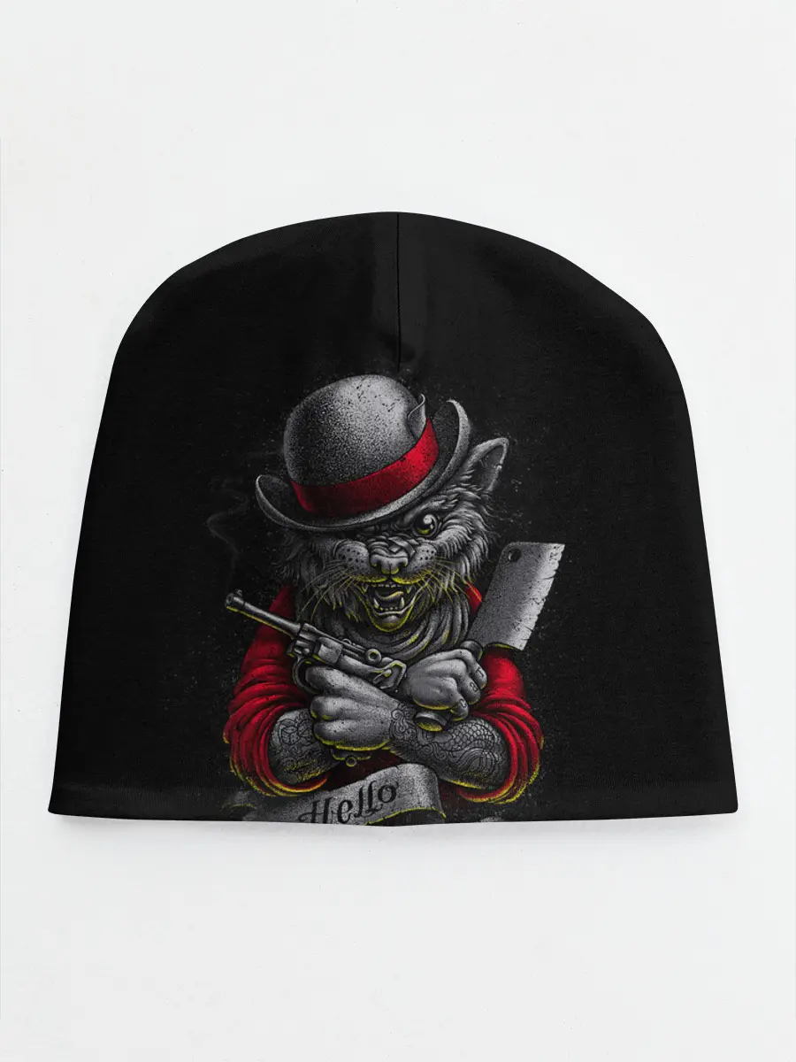 Детская шапка / КОТ ДЖЕНТЕЛЬМЕН