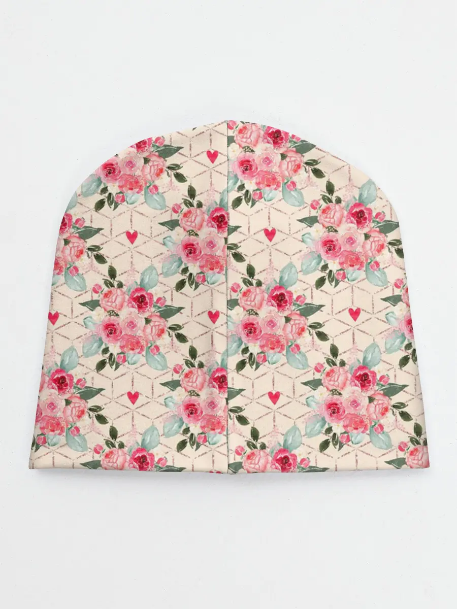 Детская шапка / полевые цветочки