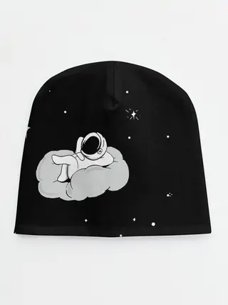 Детская шапка / Космонавт на облаке