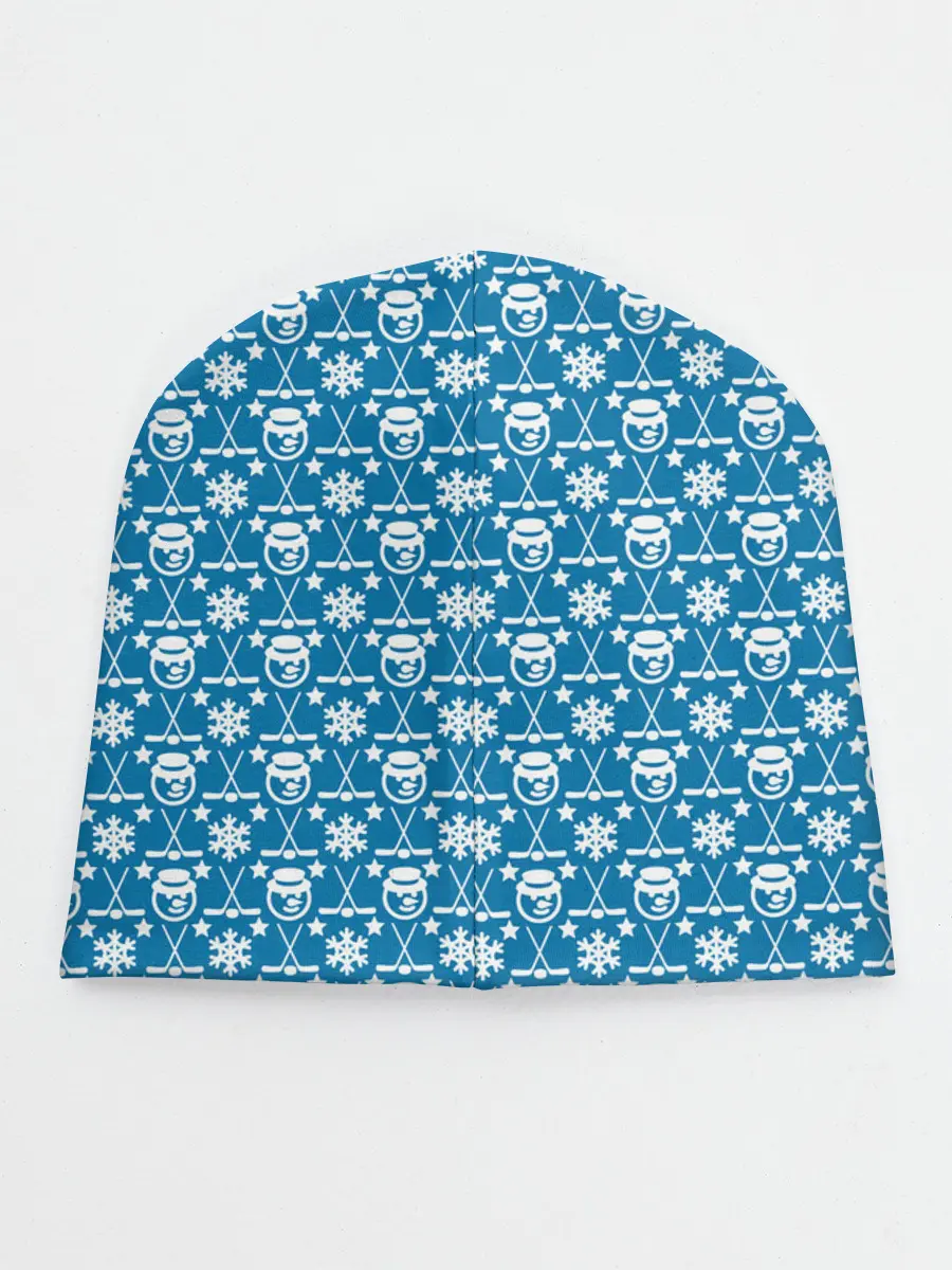 Детская шапка / Snowman. Hockey.