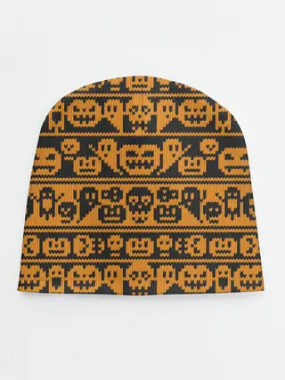 Детская шапка / Свитер с тыквами