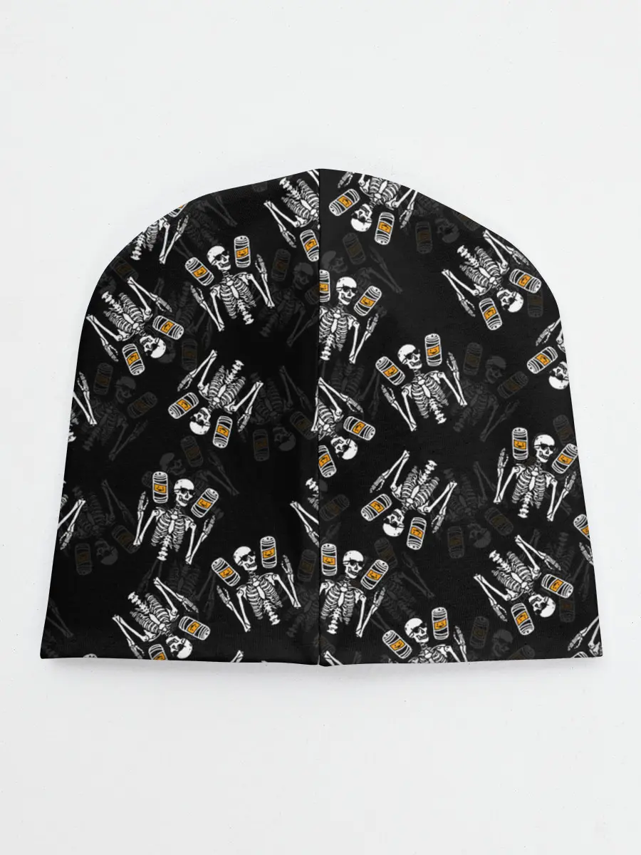 Детская шапка / ПАТТЕРН СКЕЛЕТ / HALLOWEEN PARTY