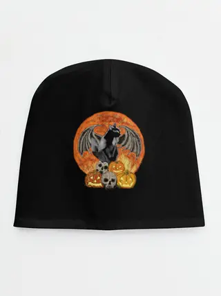 Детская шапка / Хэллоуинская кошка