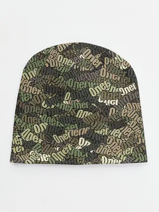 Детская шапка / Именной камуфляж Олег