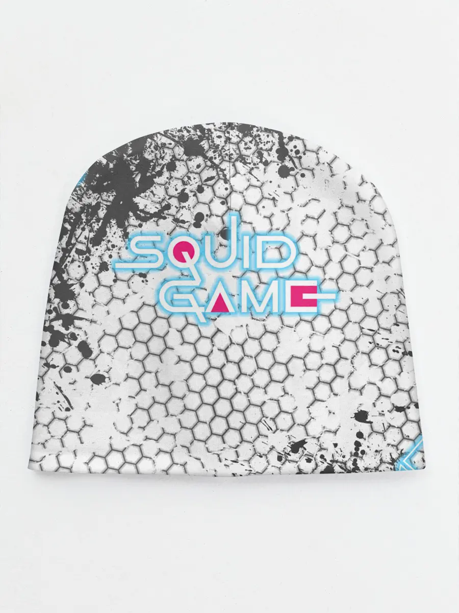 Детская шапка / Игра в кальмара Неон