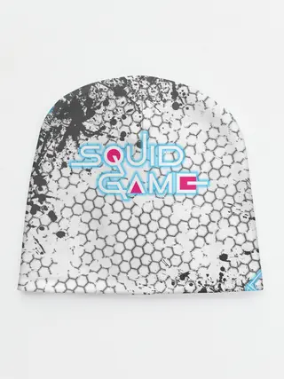 Детская шапка / Игра в кальмара Неон