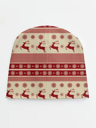 Детская шапка / Новогодние Олени!