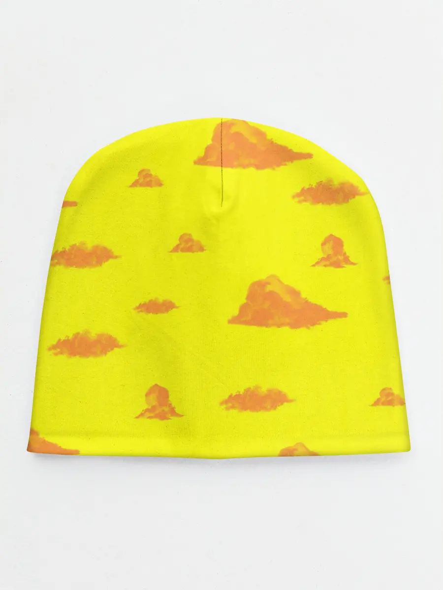 Детская шапка / Рыжие облака