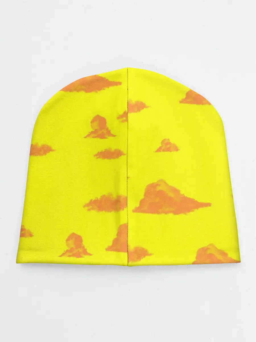 Детская шапка / Рыжие облака