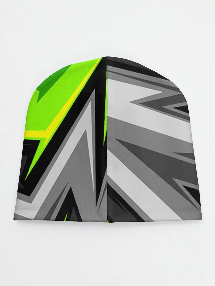 Детская шапка / Зеленые линии