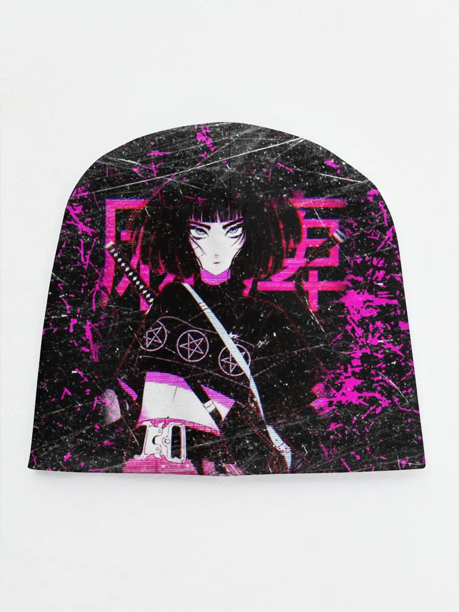 Детская шапка / Vinne Yuna Самурай Киберпанк