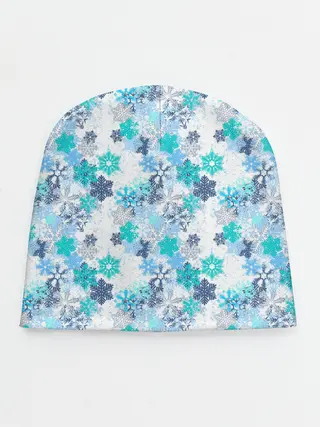 Детская шапка / Зимние Снежные Узоры