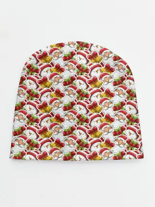 Детская шапка / Дед Мороз и Снеговик