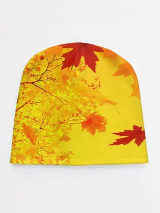 Детская шапка / ОСЕННИЕ ЦВЕТА | ЗОЛОТАЯ ОСЕНЬ