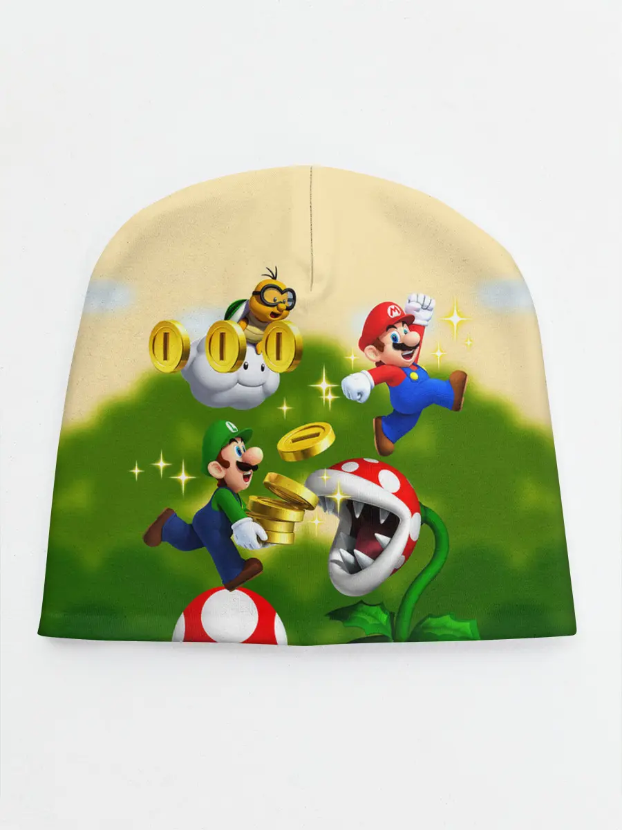 Детская шапка / Mario Coins