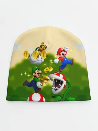 Детская шапка / Mario Coins