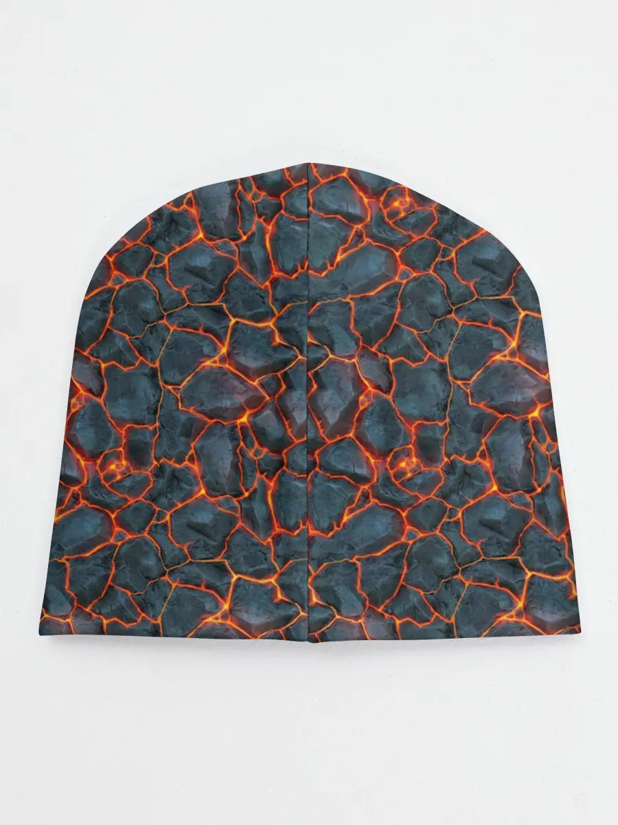 Детская шапка / неоновая лава