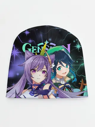 Детская шапка / Венти и Кэ Цин, Genshin Impact
