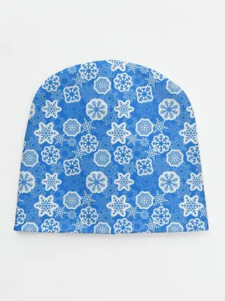 Детская шапка / Снежные Новогодние Узоры