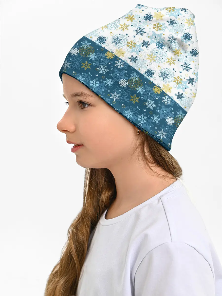 Детская шапка / Падают Снежинки