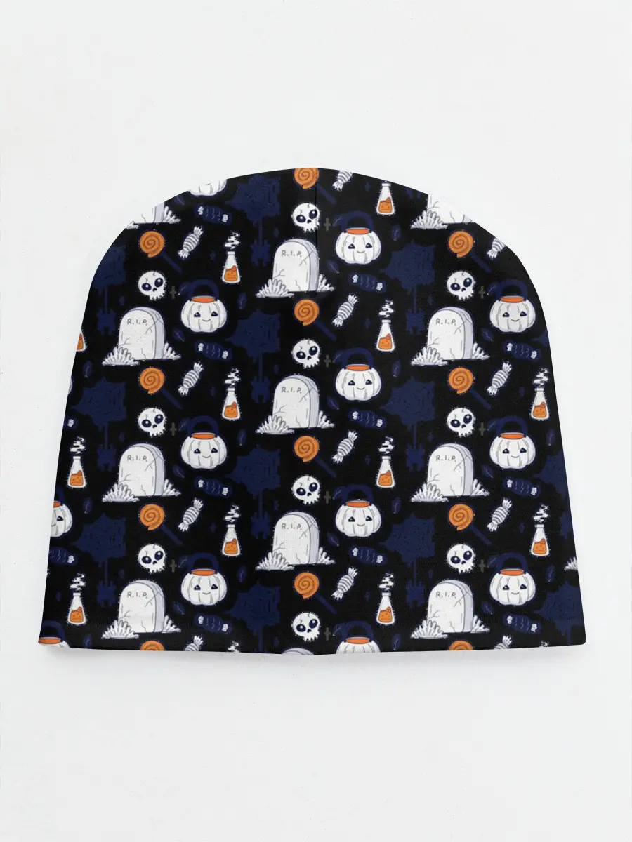 Детская шапка / Patern Halloween 7