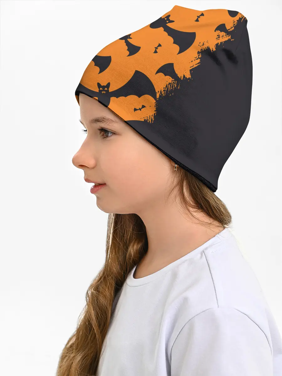 Детская шапка / ЛЕТУЧАЯ МЫШЬ В ДЕНЬ ХЭЛЛОУИНА