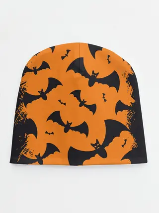 Детская шапка / ЛЕТУЧАЯ МЫШЬ В ДЕНЬ ХЭЛЛОУИНА