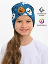 Детская шапка / ЧЕРЕПА И ТЫКВЫ | HALLOWEEN