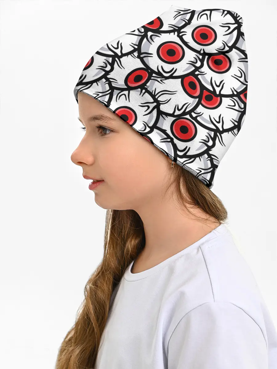 Детская шапка / HALLOWEEN EYES / ХЕЛЛОУИН ГЛАЗА