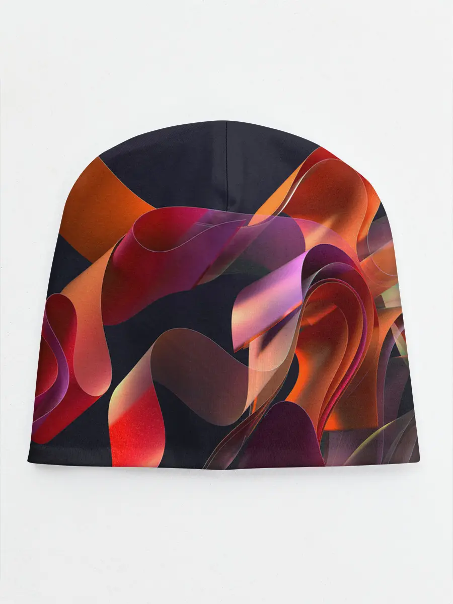 Детская шапка / Абстрактные ленты