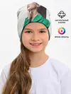 Детская шапка / Ариана в зелёном