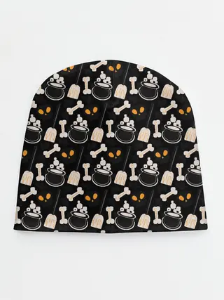 Детская шапка / Patern Halloween 14