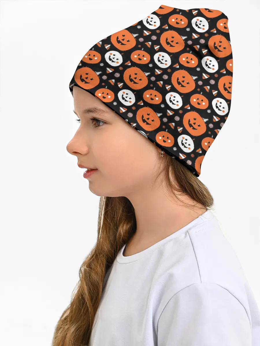 Детская шапка / Patern Halloween 17