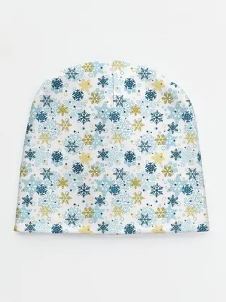Детская шапка / Снежинки Кружатся