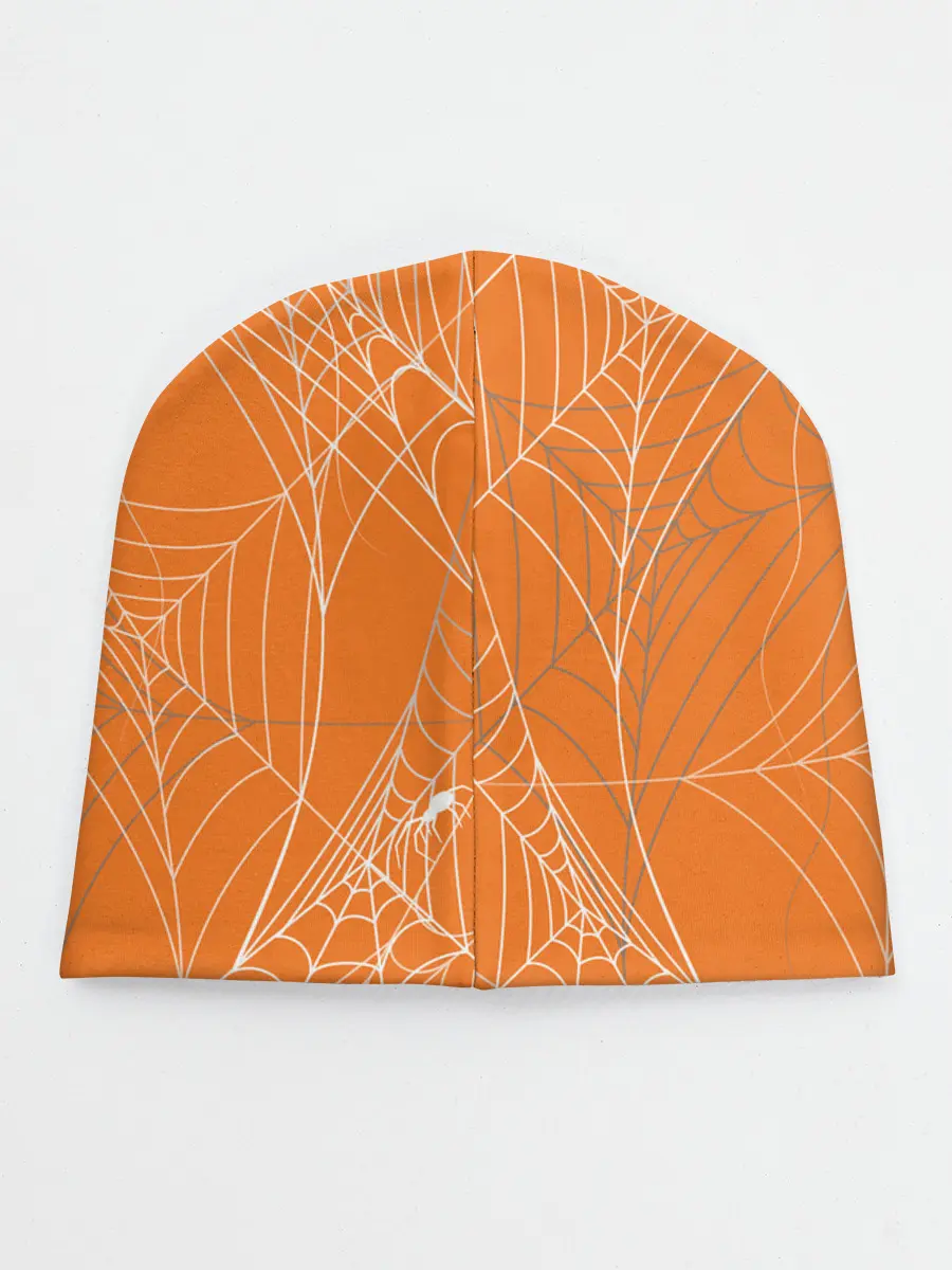 Детская шапка / ПАУТИНКА НА ХЭЛЛОУИН