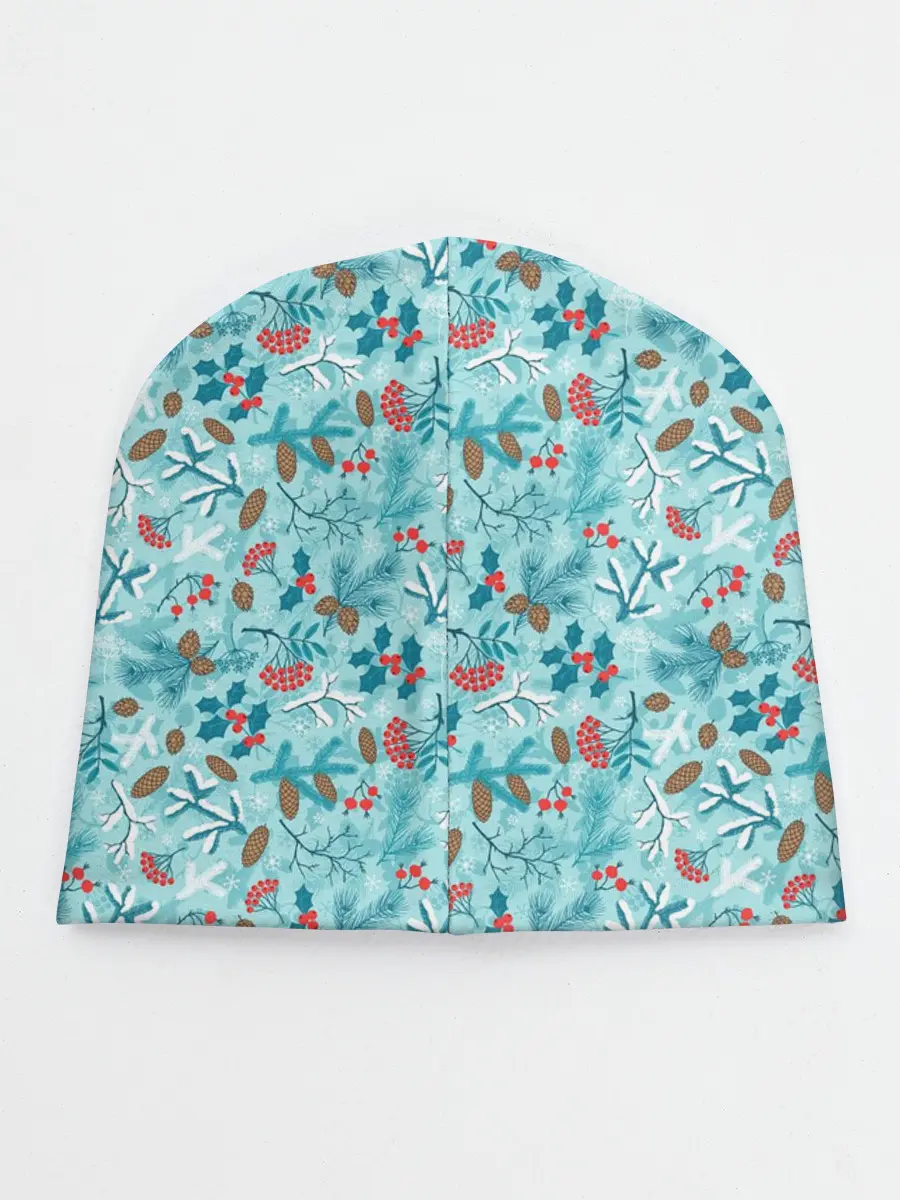 Детская шапка / Зимний Лесной Пейзаж