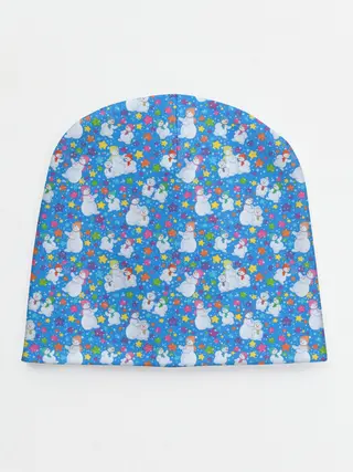 Детская шапка / Снеговики и Звёздочки