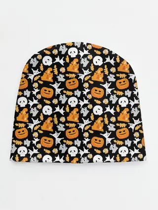 Детская шапка / Patern Halloween 23